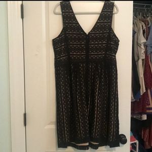 LOFT Black Formal Dress